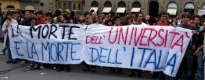 LA MORTE DELL'UNIVERSITA